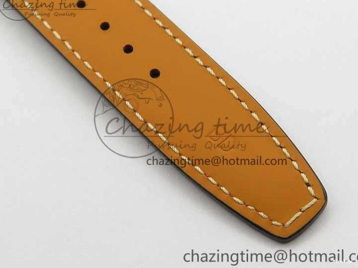 MIROTIME 0427 Elegant Portugieser Perpetual Calendar IW503302 RG V9F 1:1 Best Edition Gray Dial on Black Leather Strap A 7096